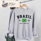 Brazil Shirt Soccer Est. 1822 South America World Cup 2022 Sweatshirt - Happy Place for Music Lovers.jpg