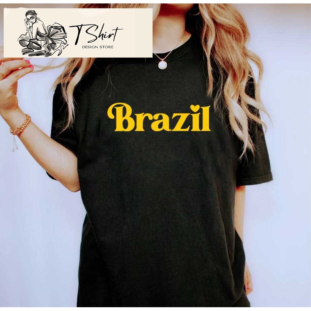 Brazil World Cup Shirt Soccer Brasil Tshirt Gift Ideas 2022 - Happy Place for Music Lovers.jpg