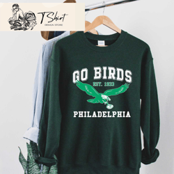est 1933 go birds shirt eagles championship shirt 2023 - happy place for music lovers