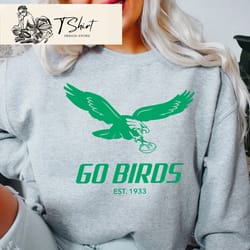 go birds eagles shirt, gifts for eagles fans - happy place for music lovers