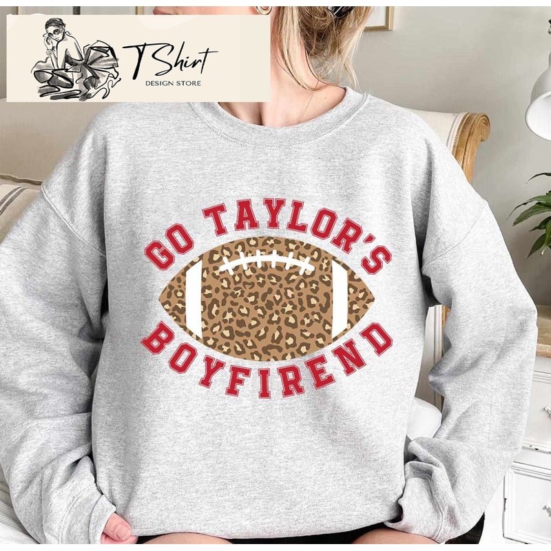 Go Taylors Boyfriend Shirt Taylor Football Gift - Happy Place for Music Lovers.jpg