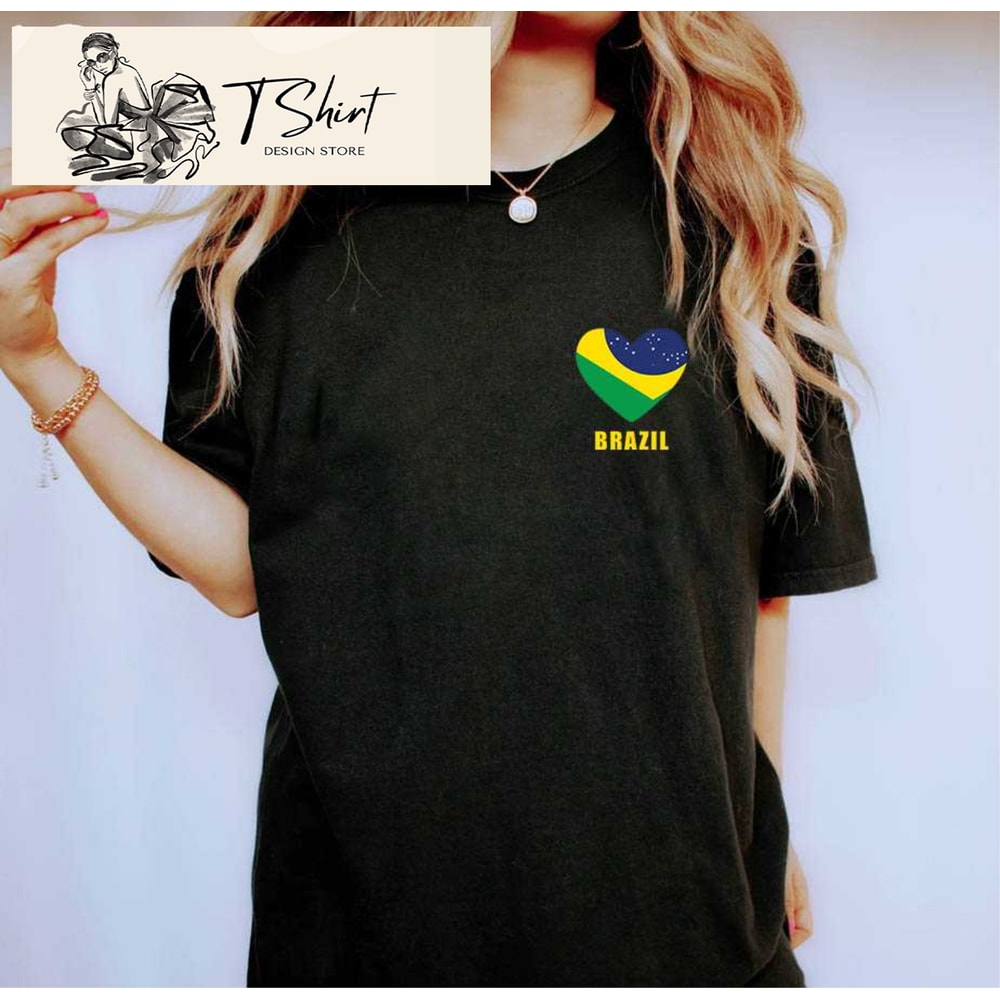 Heart Shape Brazil Flag Shirt Brasil Gift Ideas - Happy Place for Music Lovers.jpg