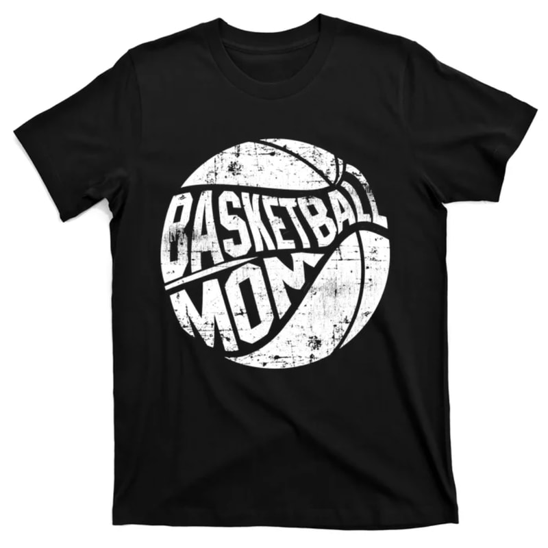 TeeShirtPalace Basketball Mom Basketball Player Mother TShirt T-Shirt.jpg
