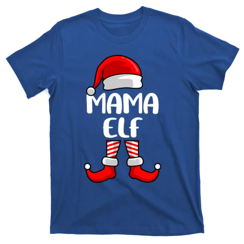 TeeShirtPalace Mom Elf Mother Christmas Elf Gift T-Shirt.jpg