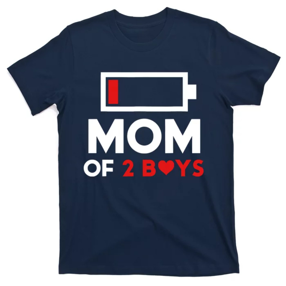 TeeShirtPalace Mom Of 2 Boy From Son To Mom For Mothers Day Birthday Women T-Shirt.jpg