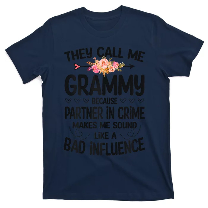 TeeShirtPalace Womens They Call Me Grammy Because Partner In Crime Mothers Day T-Shirt.jpg