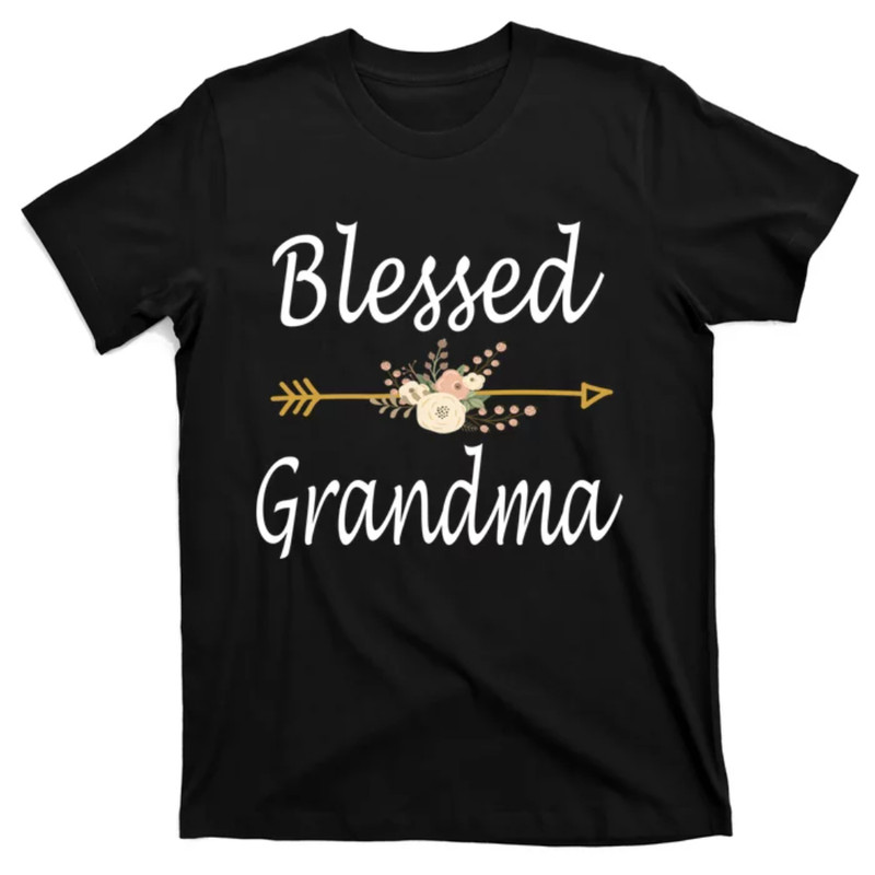 TeeShirtPalace Blessed Grandma Long Sleeve Shirt Mothers Day Gifts Long Sleeve TShirt T-Shirt.jpg