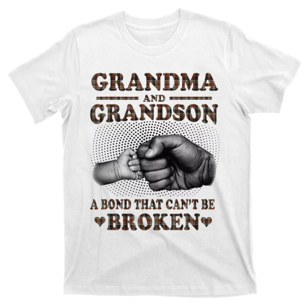TeeShirtPalace Grandma and Grandson A Bond That Can't Be Broken Mother Day T-Shirt.jpg