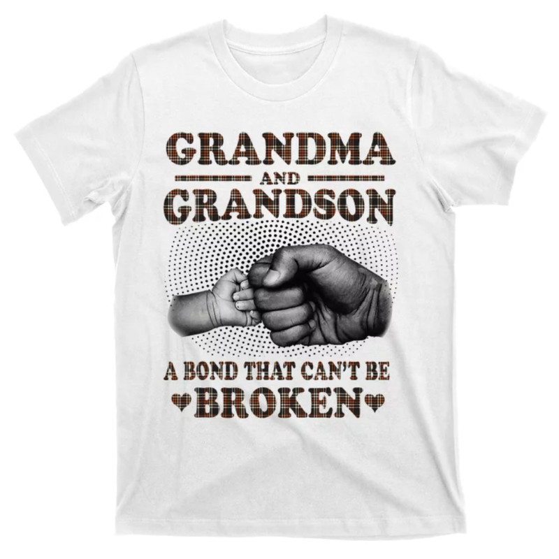 TeeShirtPalace Grandma and Grandson A Bond That Can't Be Broken Mother Day T-Shirt.jpg