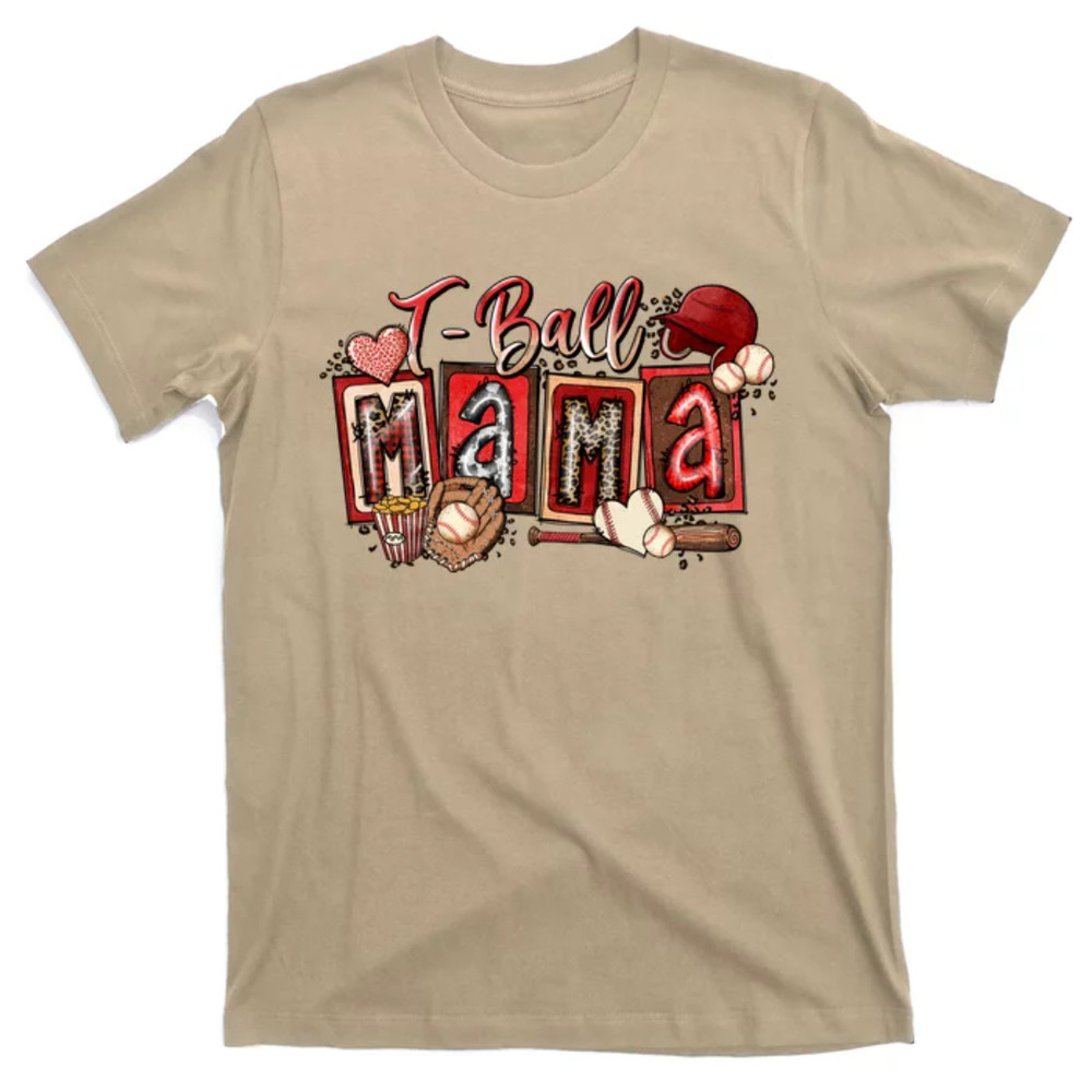 TeeShirtPalace Groovy TBall Mama Mothers Day Baseball T-Shirt.jpg