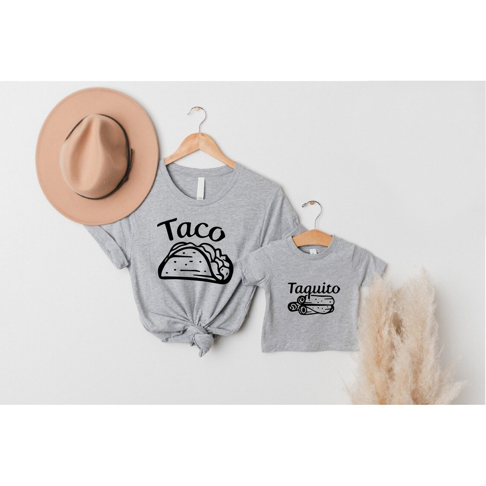 Taco and Taquito Dad and Baby Matching Shirts,Father's Day Gift,Daddy And Me Shirts,Dad and Baby Gift,New Dad Gift,Funny Father Son Shirts.jpg