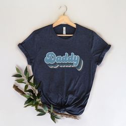 daddy retro shirt, daddy sweatshirt, pregnancy announcement, fathers day gift, daddy gift, daddy shirt, fathers day retr