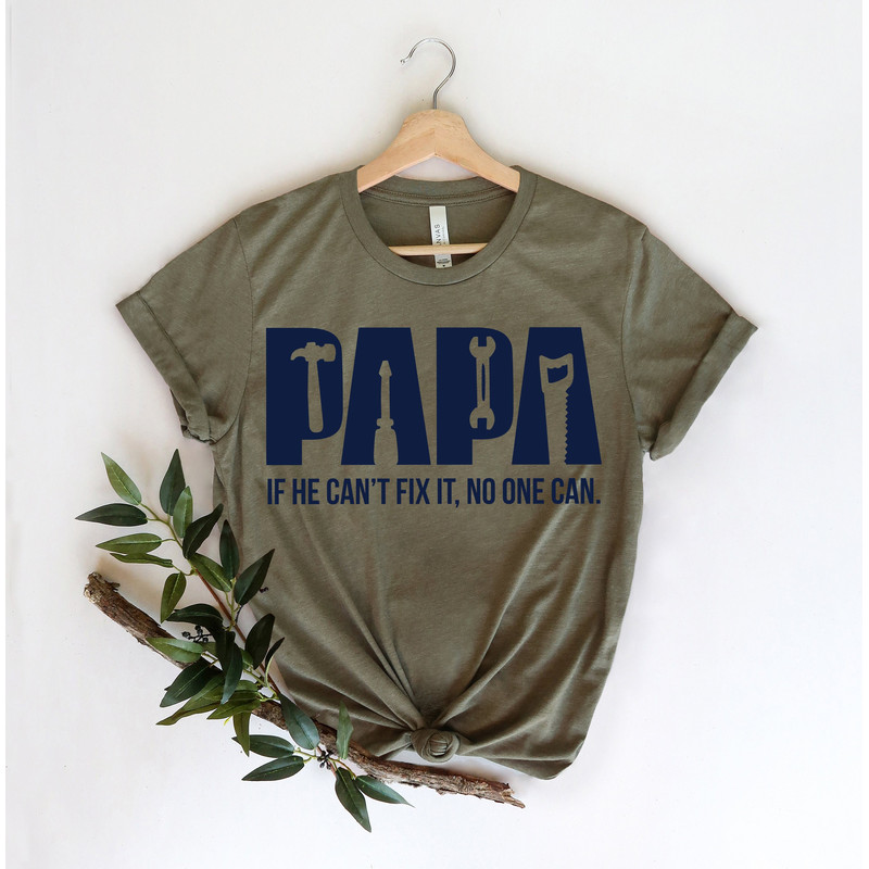 Funny Papa Birthday Shirt,Fixer of Things Shirt,Papa Tools Shirt,Papa Shirt,Papa can fix it tool box Shirt,Father's Day Shirt,Gift for Papa.jpg