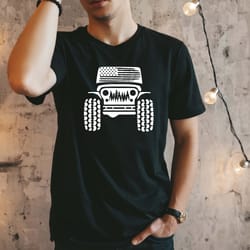 american offroad shirt, usa flag tee, offroad forest shirt, 4wd shirt, adventure shirt, usa offroad tee, american flag t