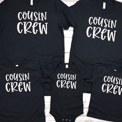 cousin shirt, cousin squad matching, family matching christmas shirt, christmas pajama, christmas matching shirt