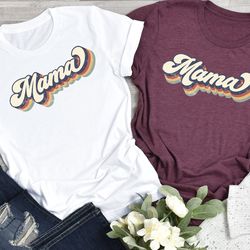 retro mama shirt, mom shirt, mothers day gift, mothers shirt, gift for mom, valentines day shirt, dtg