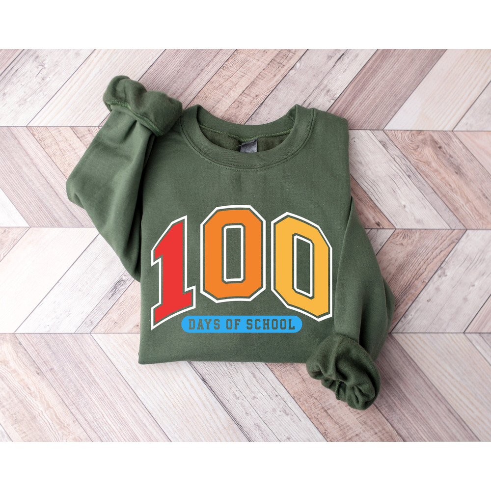 100 Days of School Shirt, 100 Day Shirt, 100th Day Of School Celebration, Back to School Shirt, Gift For Teacher, Kids School Shirt, Teacher.jpg