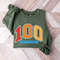 100 Days of School Shirt, 100 Day Shirt, 100th Day Of School Celebration, Student Shirt, Teacher Sweatshirt, Gift For Teacher.jpg