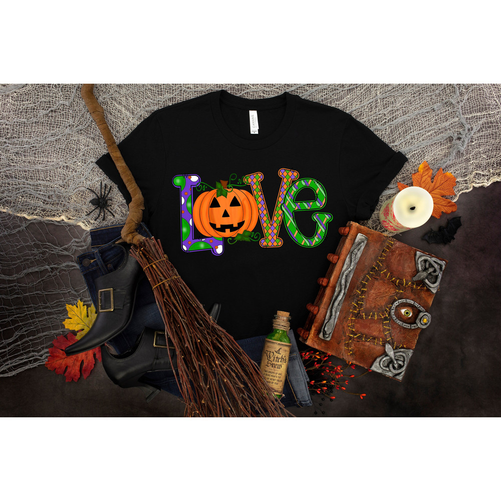 Halloween Love Shirt, Halloween Shirt, Halloween Funny Shirt, Spooky Shirt, Halloween Party, Scary Halloween Shirts, Halloween T-Shirt.jpg