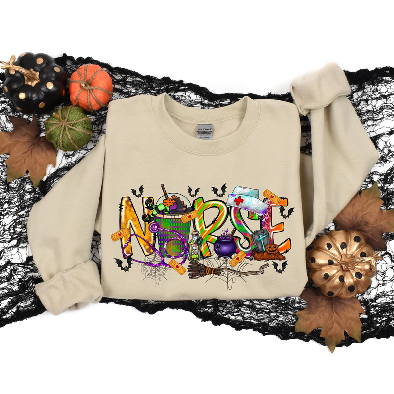 Halloween Nurse shirt,Halloween Nursing Shirt, Nurse Fall Shirt, Nurse Halloween, Nursing Tee, Halloween Shirt, Halloween Shirt.jpg