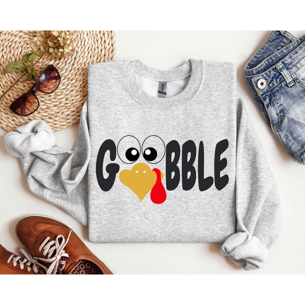 Gobble Sweatshirt Hoodie, Gobble Turkey Sweatshirt, Thanksgiving Sweatshirt, Thanksgiving Hoodie, Trendy Hoodie, Trendy Sweatshirt.jpg
