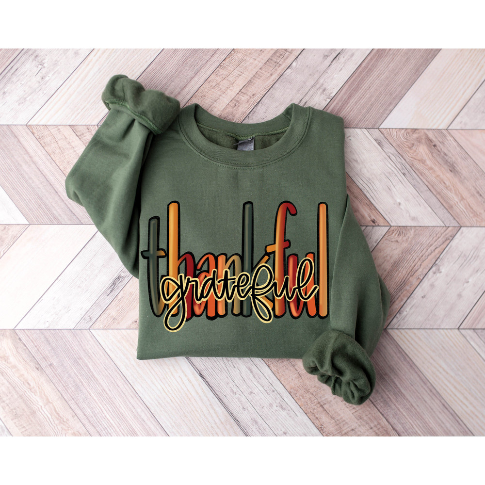Thankful Grateful Blessed Sweatshirt, Thanksgiving Sweatshirt, Fall Sweatshirt, Thanksgiving Gift, Thankful Sweatshirt, Grateful Sweatshirt.jpg