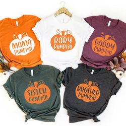 family pumpkin sweatshirt, cute pumpkin shirt, family tee, family thanksgiving cruise, personalized pumpkin shirt