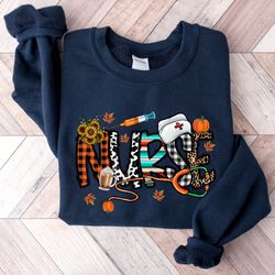 nurse thanksgiving sweatshirt, nurse thankful grateful blessed hoodie, nurse gift, nurse sweatshirt, nurse hoodie