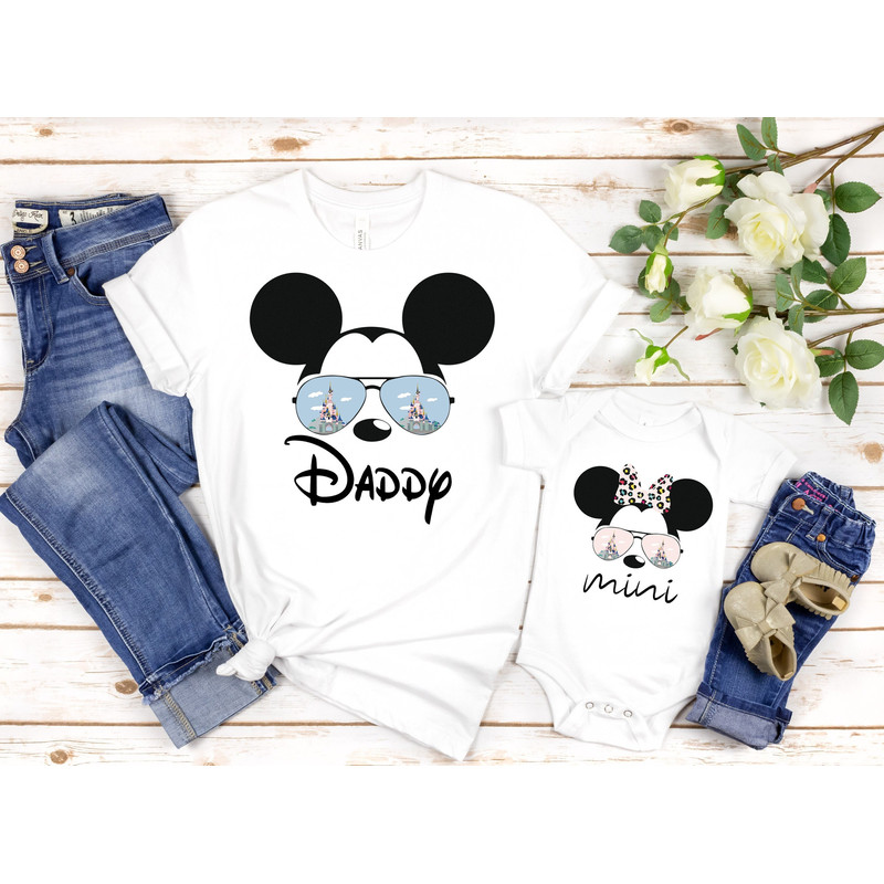 Daddy Mouse Mini Mouse shirts, Mini Mama Daddy Matching shirt, Parents and Kids shirts, Father's Day gift, Disney Family Vacation Tee, Dad T.jpg
