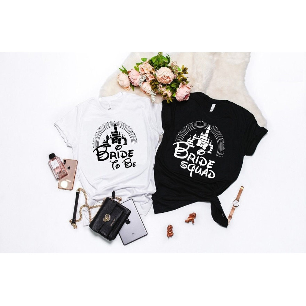 Disney Bride To Be Shirt, Bride squad shirt, Bach Party Shirt, Disney Bachelorette Party T-Shirt, Bride Squad Tee, Bridal Shower Minnie Gift.jpg