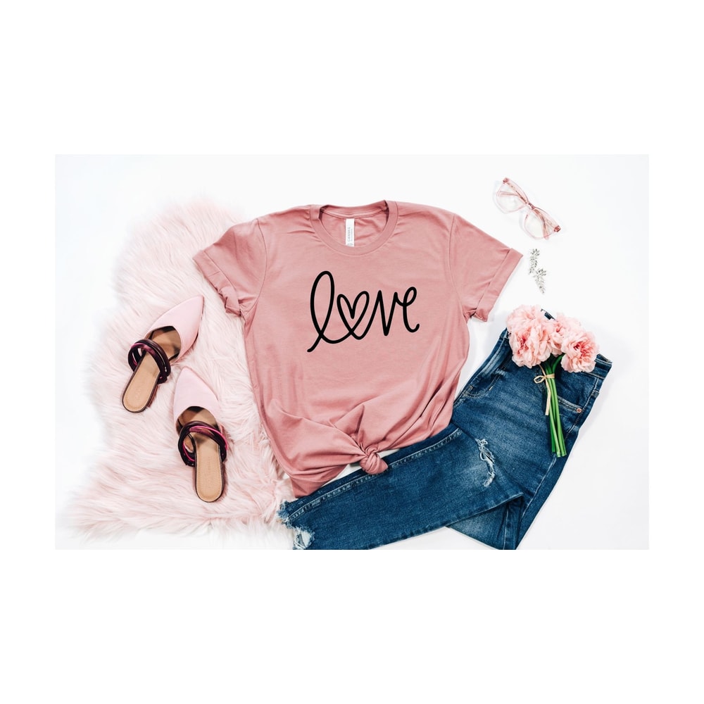 Love Shirt. Love T-Shirt. Gift For Fiance. love tee. Newlywed Gift. Gift For Wife. Engagement Shirt.Love Top. Birthday Gift For Wife..jpg