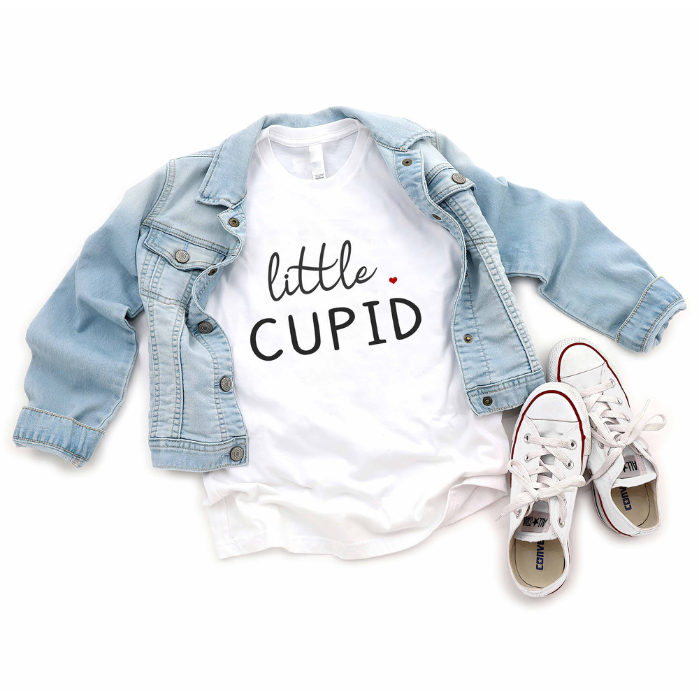Cute Little Cupid Kids Shirt - Valentines Day Kids Tee - Valentines Day Shirt.jpg