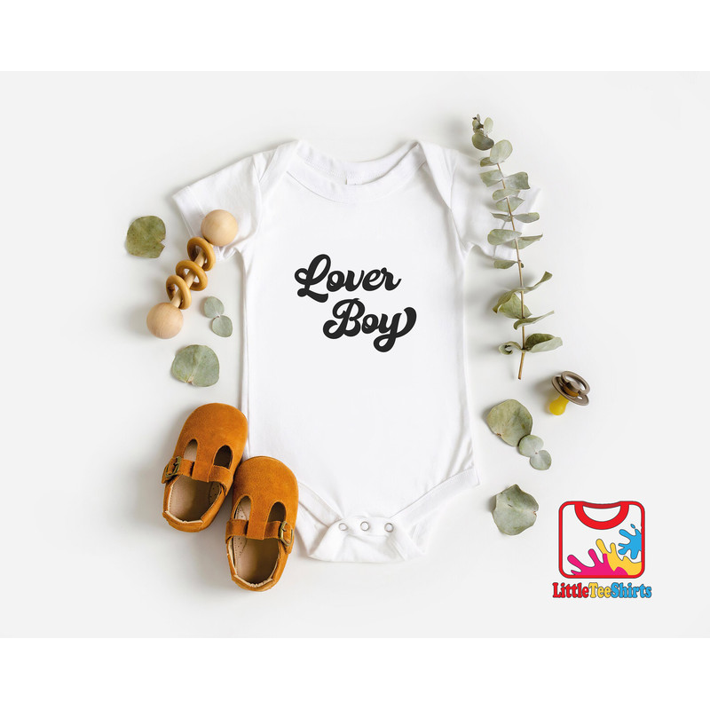 Lover Boy Baby Onesie® - Modern Mama's Lover Boy Baby Onesie® - Cute Valentines Day Baby Onesie®.jpg