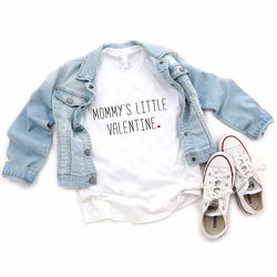 mommy loves me valentine shirt,mommys little valentine shirt,cute valentines day kids shirt 1