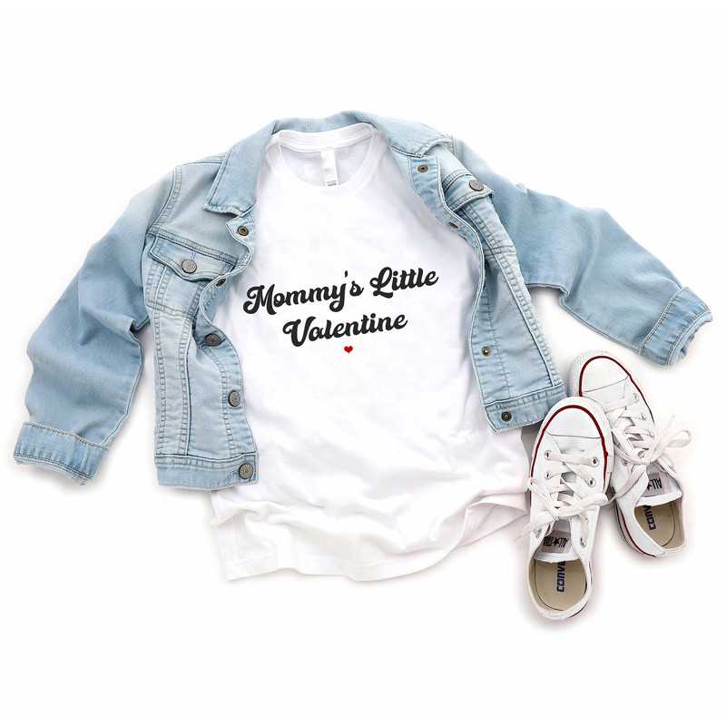 Mommy Loves Me Valentine Shirt,Mommy's Little Valentine Shirt,Retro Valentines Day Kids Shirt.jpg