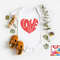 Retro Love Heart Onesie®,Retro Heart,Love Heart,Valentines Day Bodysuit,Retro Valentines Day.jpg
