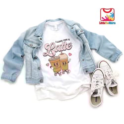 retro valentines toddler shirt,valentines day shirts for kids,latte valentines youth shirt,valentines day gift,valentine
