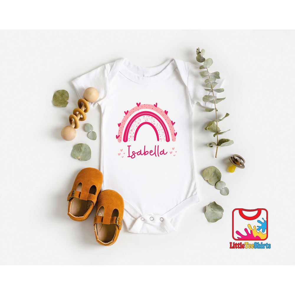 Valentine Rainbow Onesie®,Baby Valentine Onesie®,Personalized Valentine Onesie®,Happy Valentines Day,Valentine Gifts,Gift For Baby.jpg