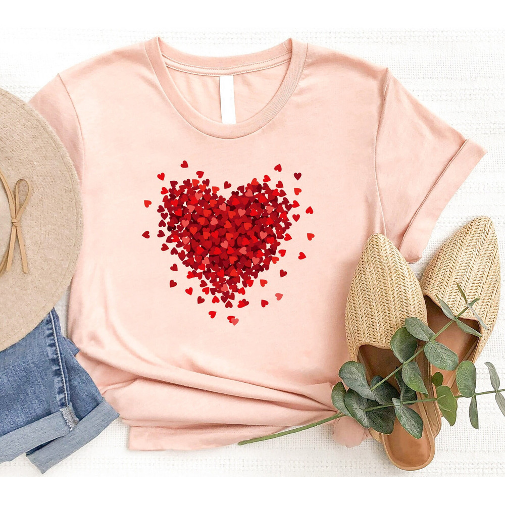 Love Shirt, Valentine's Day Shirt, Cute Love Tee, Love Heart Shirt, Cute Love Shirt, Heart Love Tee, Gift For Her, Valentine Heart Shirt 1.jpg