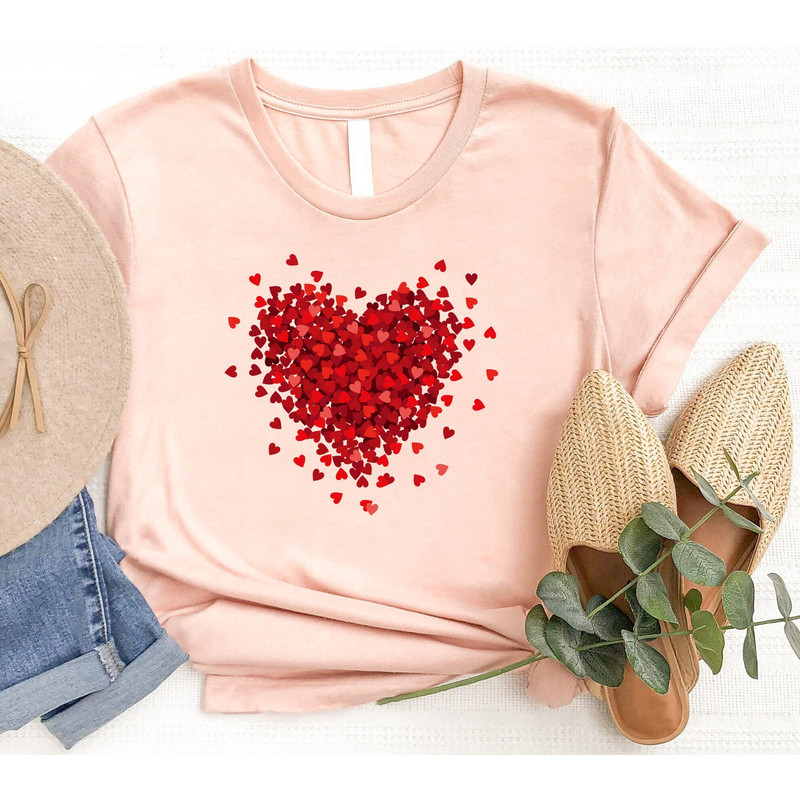 Love Shirt, Valentine's Day Shirt, Cute Love Tee, Love Heart Shirt, Cute Love Shirt, Heart Love Tee, Gift For Her, Valentine Heart Shirt 1.jpg