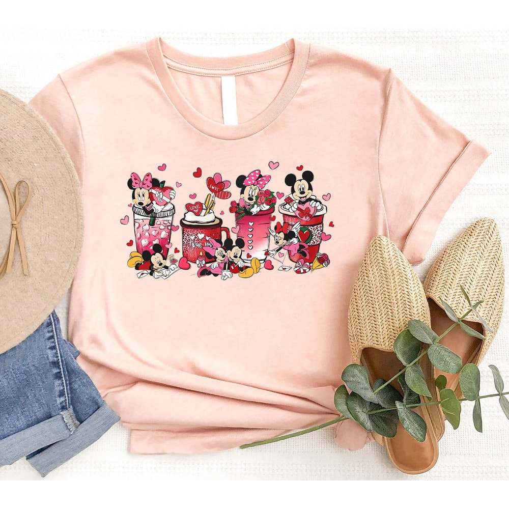 Valentine Coffee Shirt, Valentine Drinks Shirt, Valentines Day Shirt, Womens Valentines Day Shirt, Coffee Shirt, Love Valentine Day 2.jpg