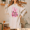 Magic Kingdom Floral Castle Valentine Sweatshirt, Magical Vacation Castle Valentine Sweater, Princes Castle Valentine Shirt, Disney Trip Tee.jpg