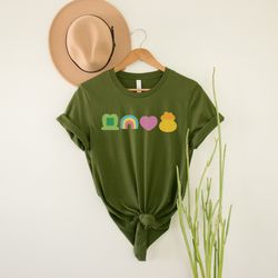 lucky charm shirt, lucky shirt, st patricks day tee shirt, shamrock shirt, rainbow shirt, heart shirt, love st pattys da