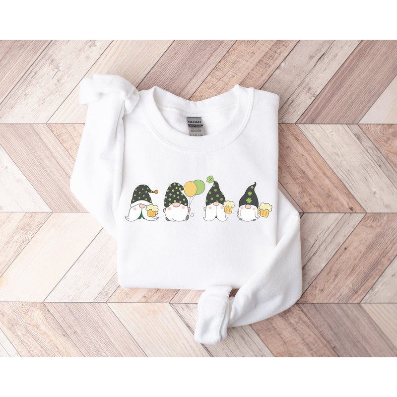 St Patricks Day Sweatshirt, Womens St Patricks Day, St Pattys Day Shirt, Gnome Shirt, Irish Sweatshirt, St Patricks Day Sweater, Shenanigans.jpg