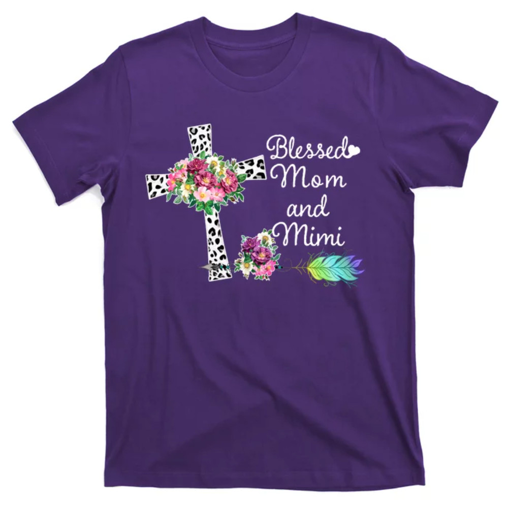 TeeShirtPalace Blessed To Be Called Mom And Mimi T-Shirt.jpg