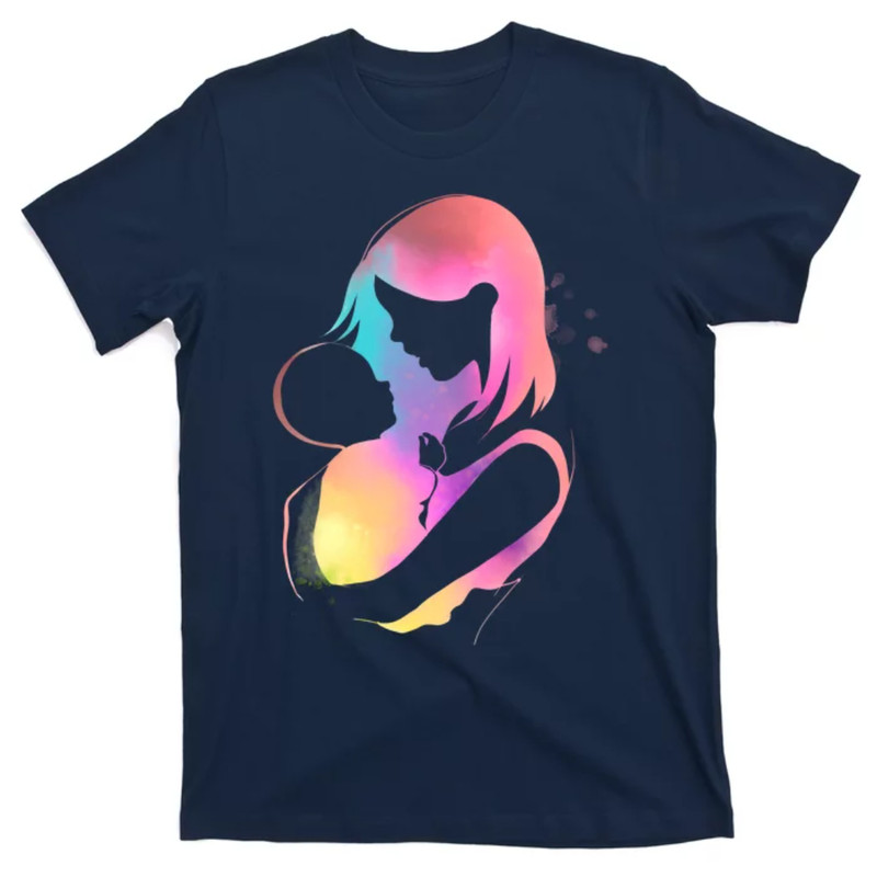 TeeShirtPalace Loving New Mom Cute Gift Colorful T-Shirt.jpg
