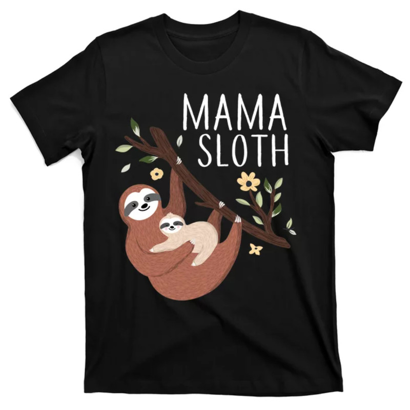 TeeShirtPalace Mama Sloth T-Shirt.jpg