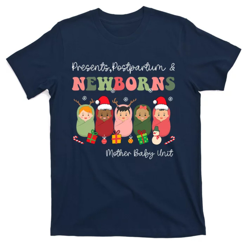 TeeShirtPalace  Presents Postpartum & Newborns Mother Baby Nurse Christmas T-Shirt.jpg