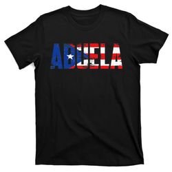 abuela puerto rico flag pride mothers day puerto rican t-shirt