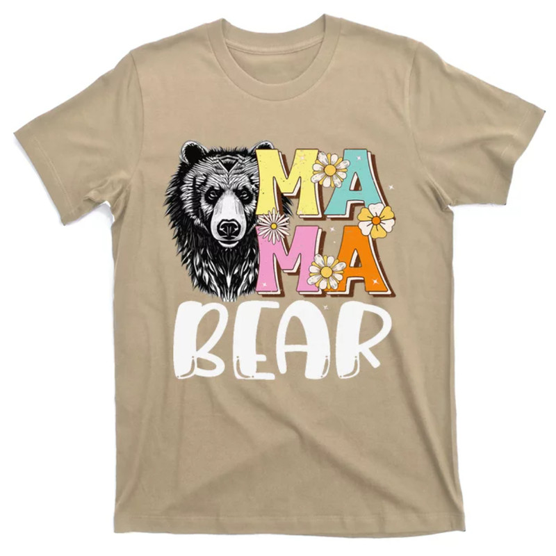 TeeShirtPalace Mama Bear Don't Mess with Mama Bear Mothers Day Matching T-Shirt.jpg